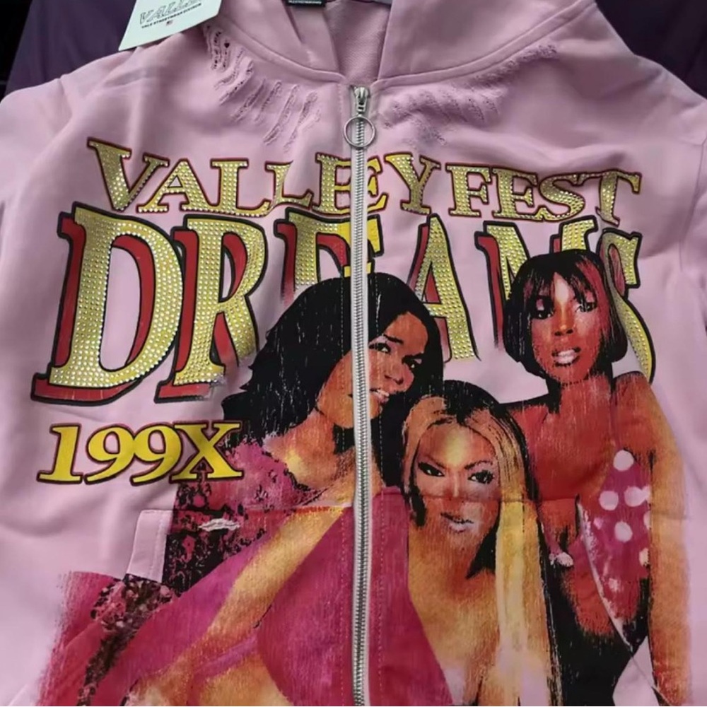 Pink Valleyfest Dreams Bomber Jacket